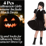 Halloween horror movie Girls costumes Review